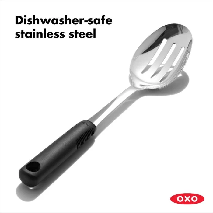 Stainless Steel Slotted Kitchen Spoon 11283200 - Image 5