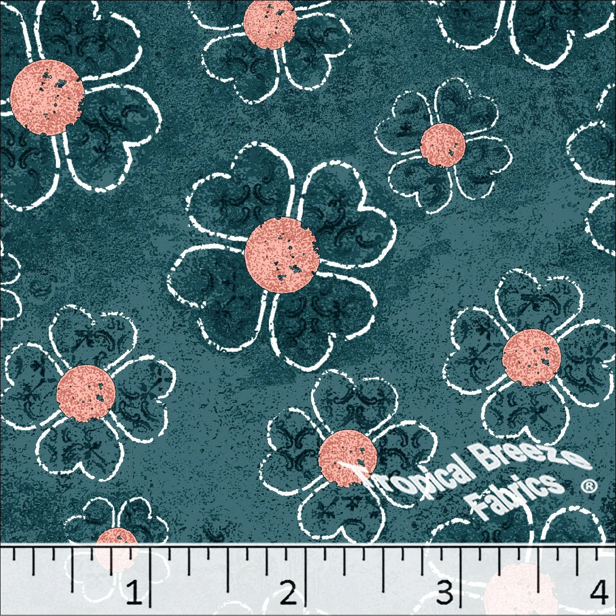 Standard Weave Blossom Print Dress Fabric 6158 - Image 3