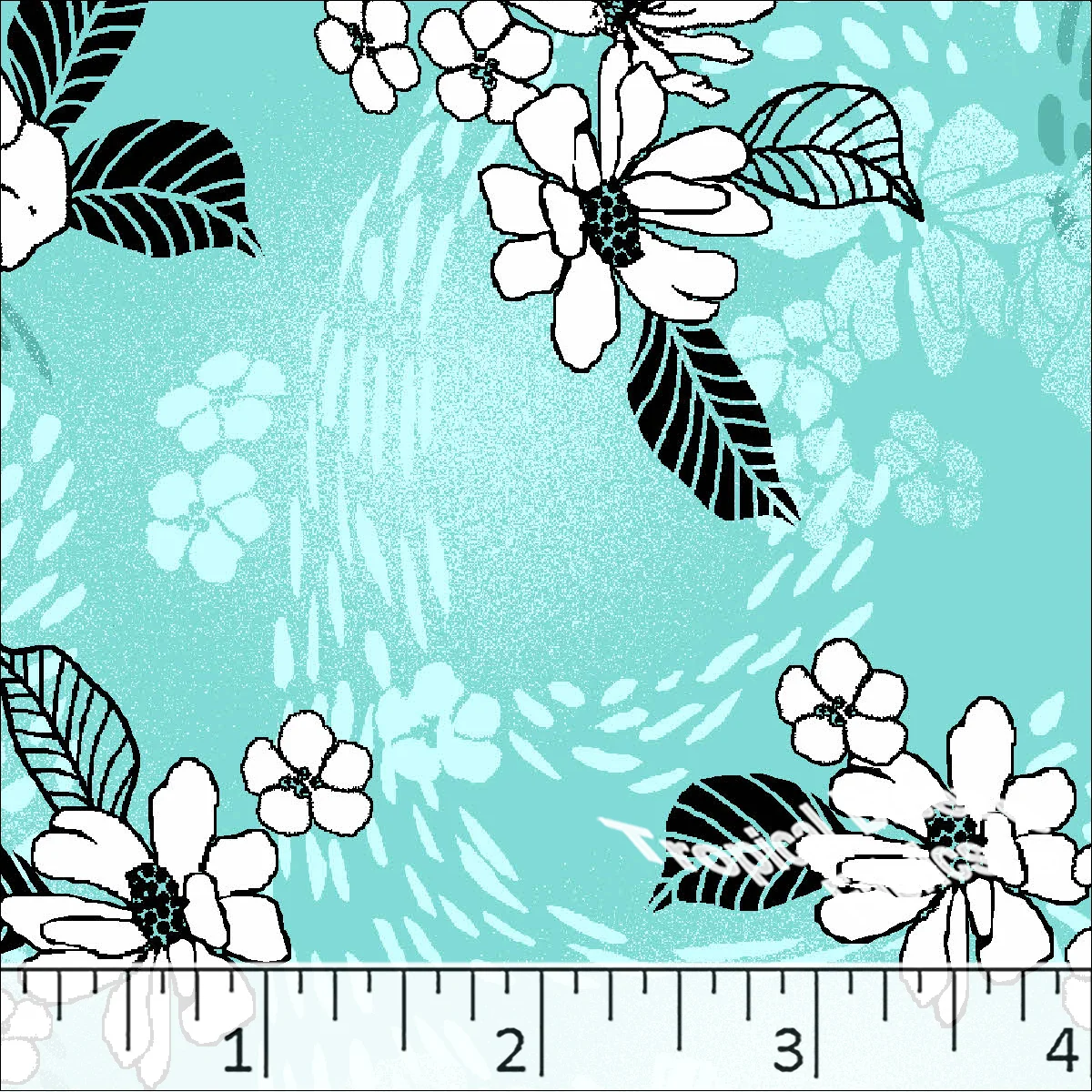 Standard Weave Floral Print Dress Fabric 6160 - Image 2