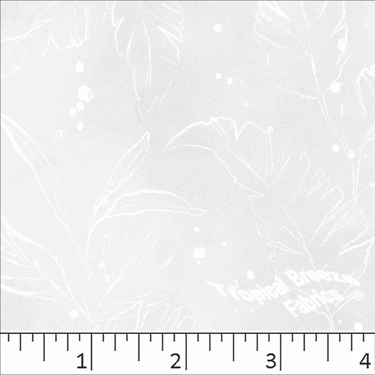 Standard Weave Foliage Print Poly Cotton Fabric 6299