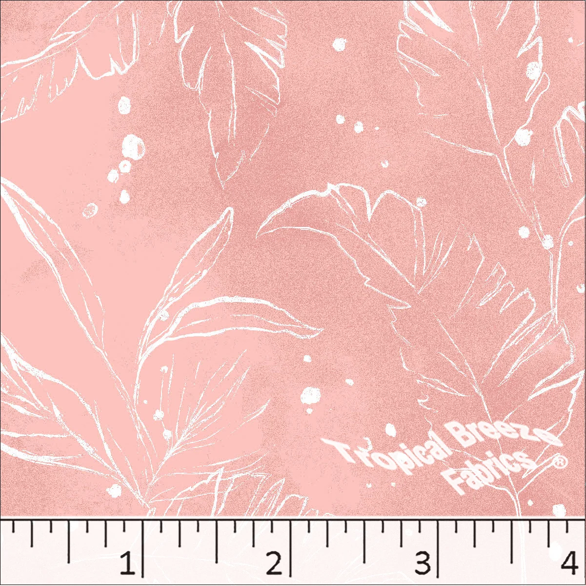 Standard Weave Foliage Print Poly Cotton Fabric 6299 - Image 2