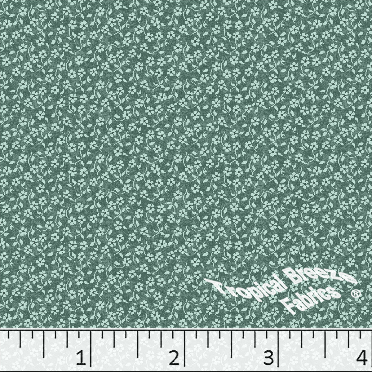 Standard Weave Tiny Floral Poly Cotton Dress Fabric 6269
