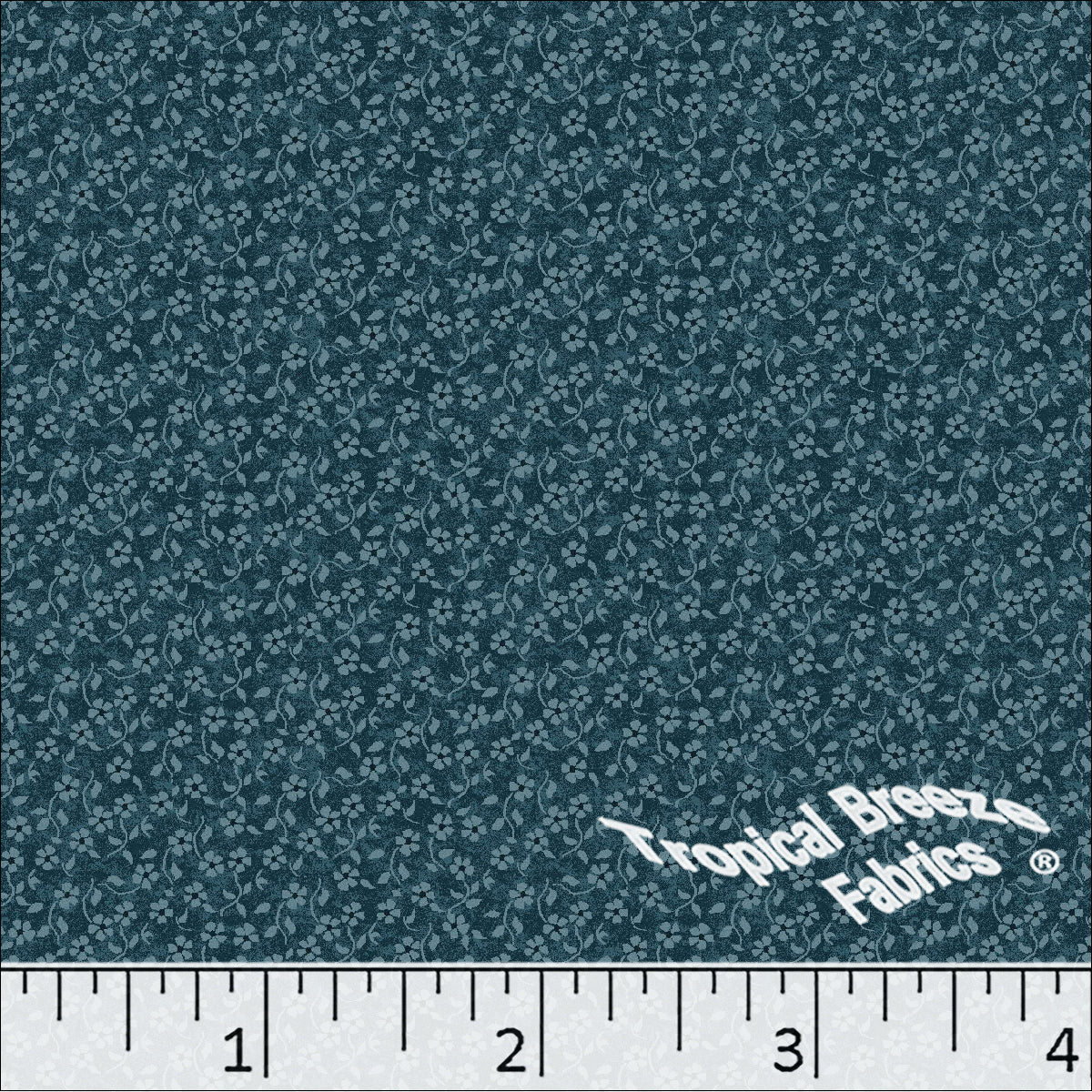 Standard Weave Tiny Floral Poly Cotton Dress Fabric 6269 - Image 5