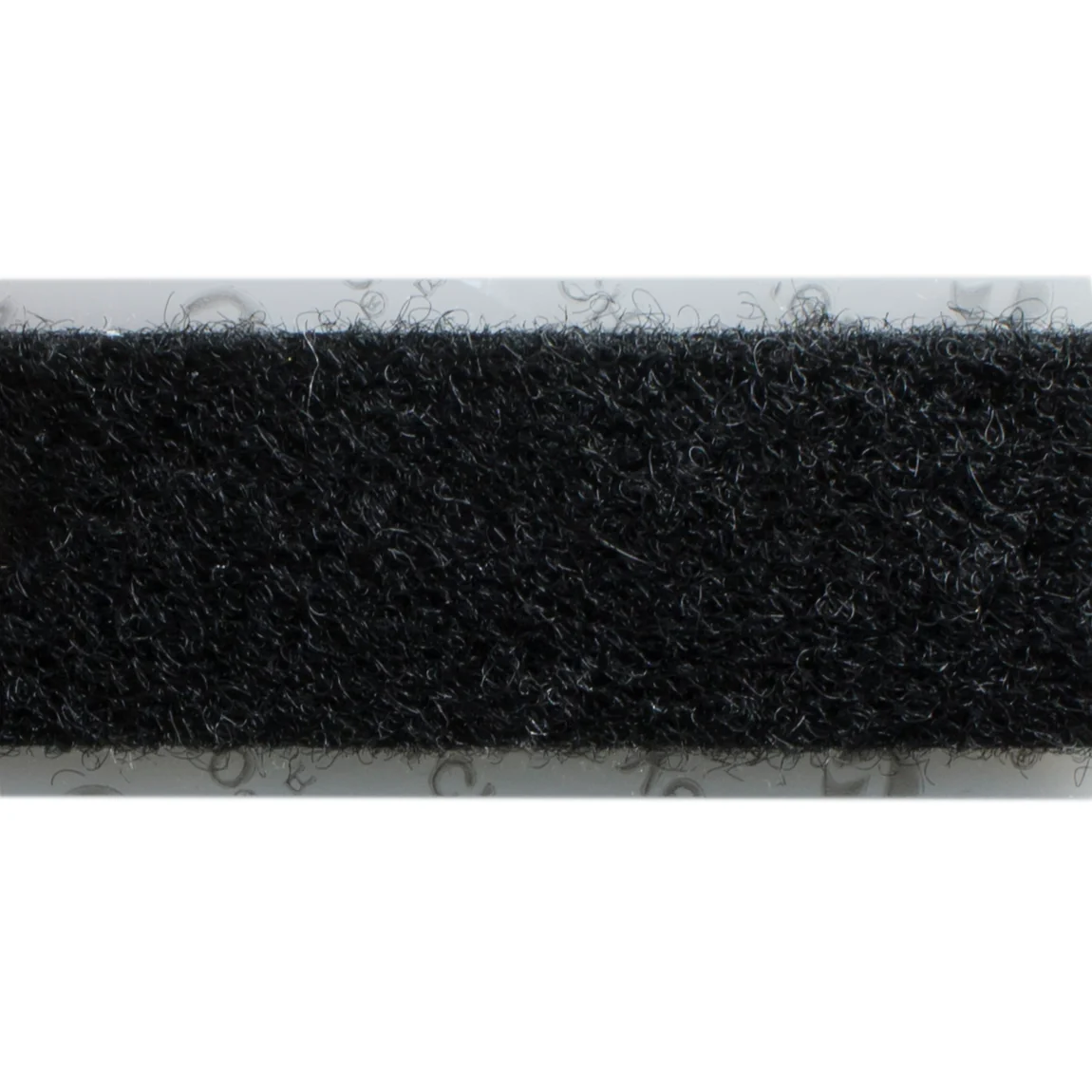 Sticky Back Peel & Stick Fastener for Fabric Black