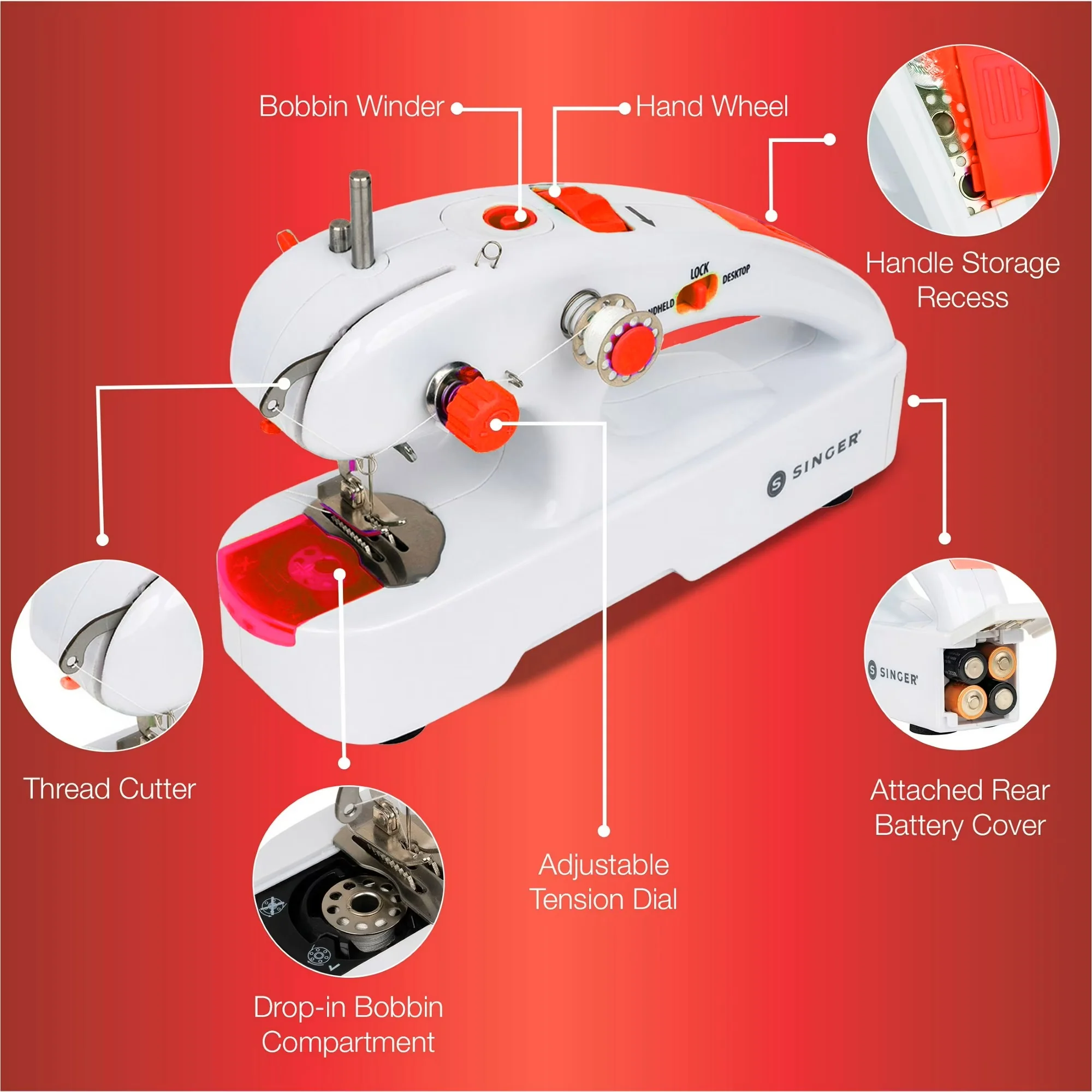 Stitch Quick+ Cordless Mending Machine S-01774 - Image 3