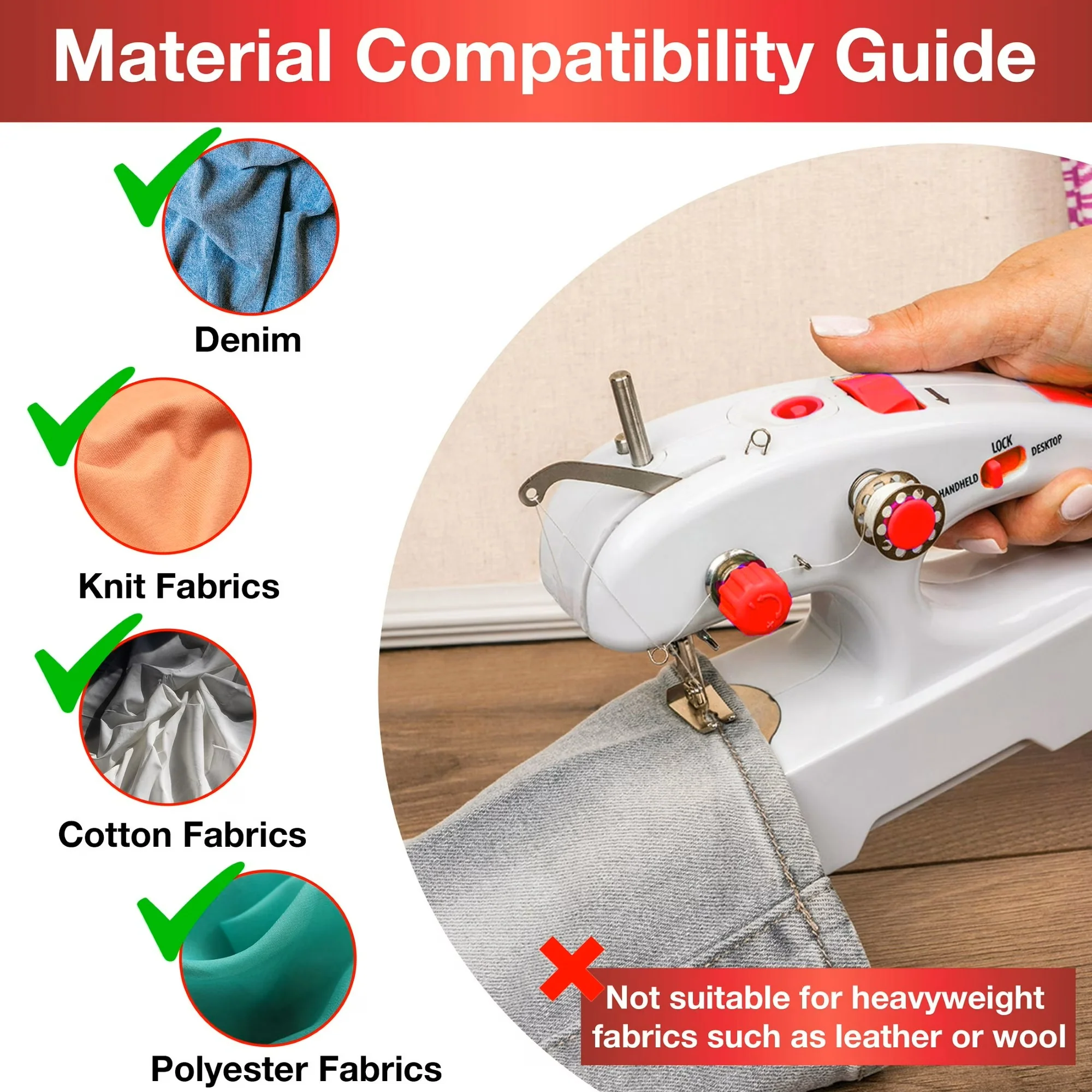 Stitch Quick+ Cordless Mending Machine S-01774 - Image 4