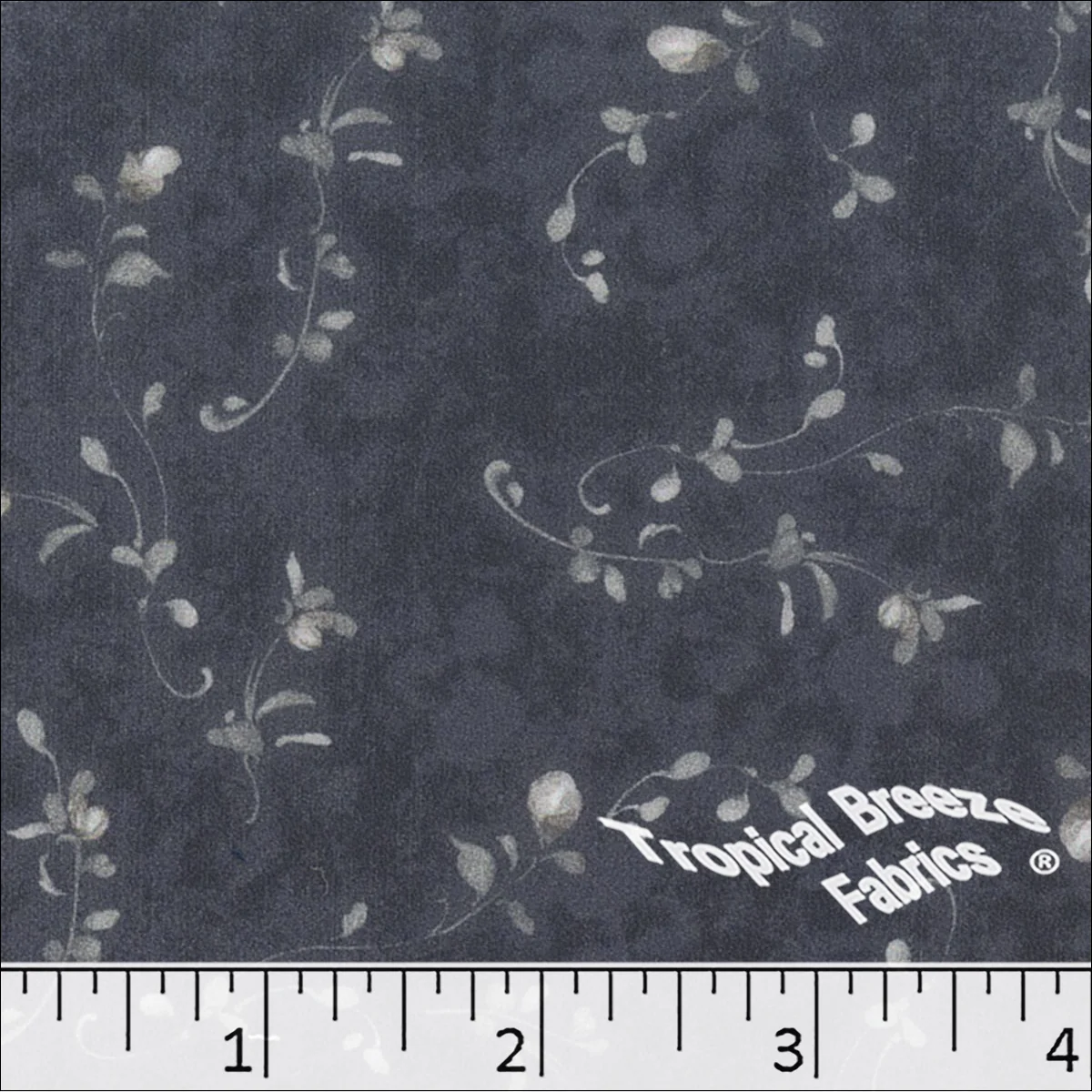 Stretch Crepe Floral Print Polyester Fabric 042615