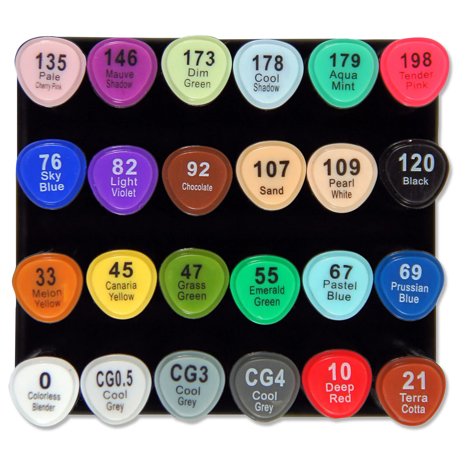 Professional Alcohol Dual-Tip Markers 318411 - Image 2