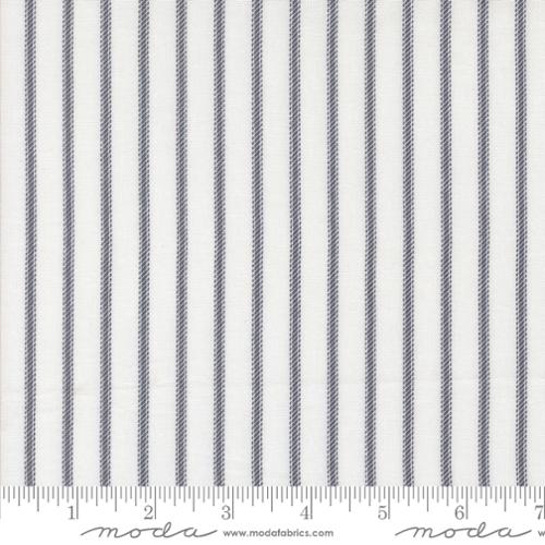 Sun Drenched Collection Ticking Stripes Cotton Fabric 43206 - Image 3