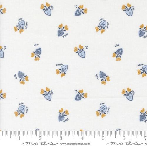Sun Drenched Collection Vintage Lockets Cotton Fabric 43202