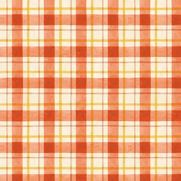 Sunflower Splendor Collection Plaid Cotton Fabric 83332