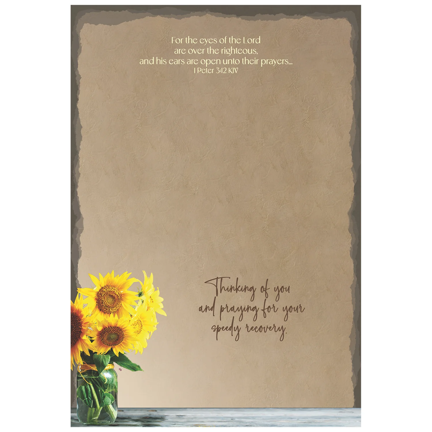 Sunflowers Get Well Boxed Cards FT22731 - Image 7