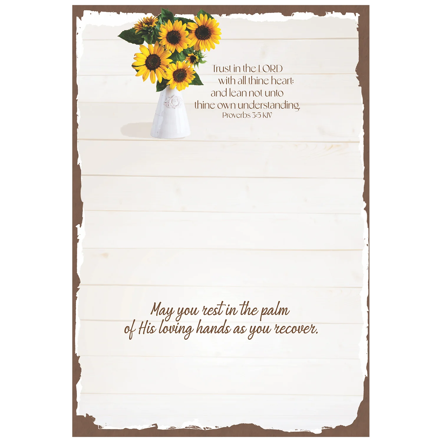 Sunflowers Get Well Boxed Cards FT22731 - Image 9