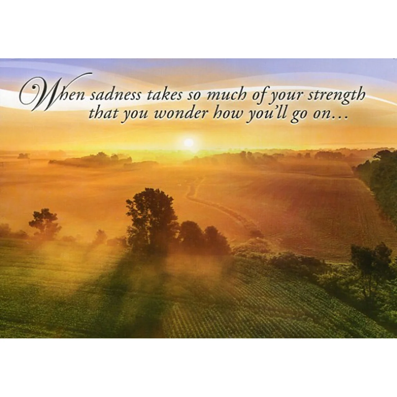 Sunsets in Glory Sympathy Boxed Cards WPG3283 - Image 2