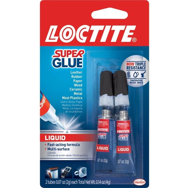 2-Pack 0.07 oz Liquid Super Glue