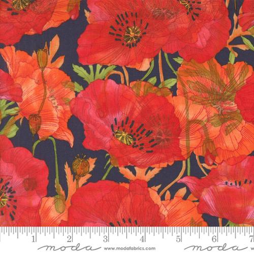 Superbloom Collection Large Poppy Cotton Fabric 48781 - Image 2