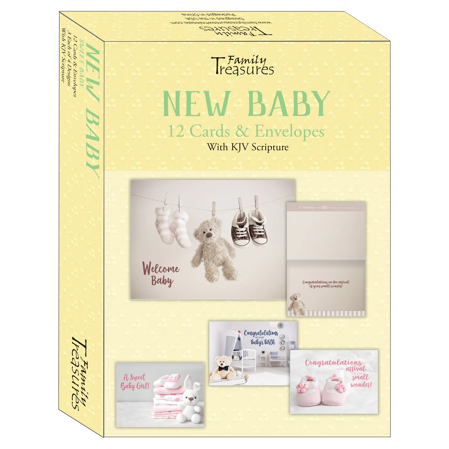 Sweet Baby New Baby Boxed Cards FT22348