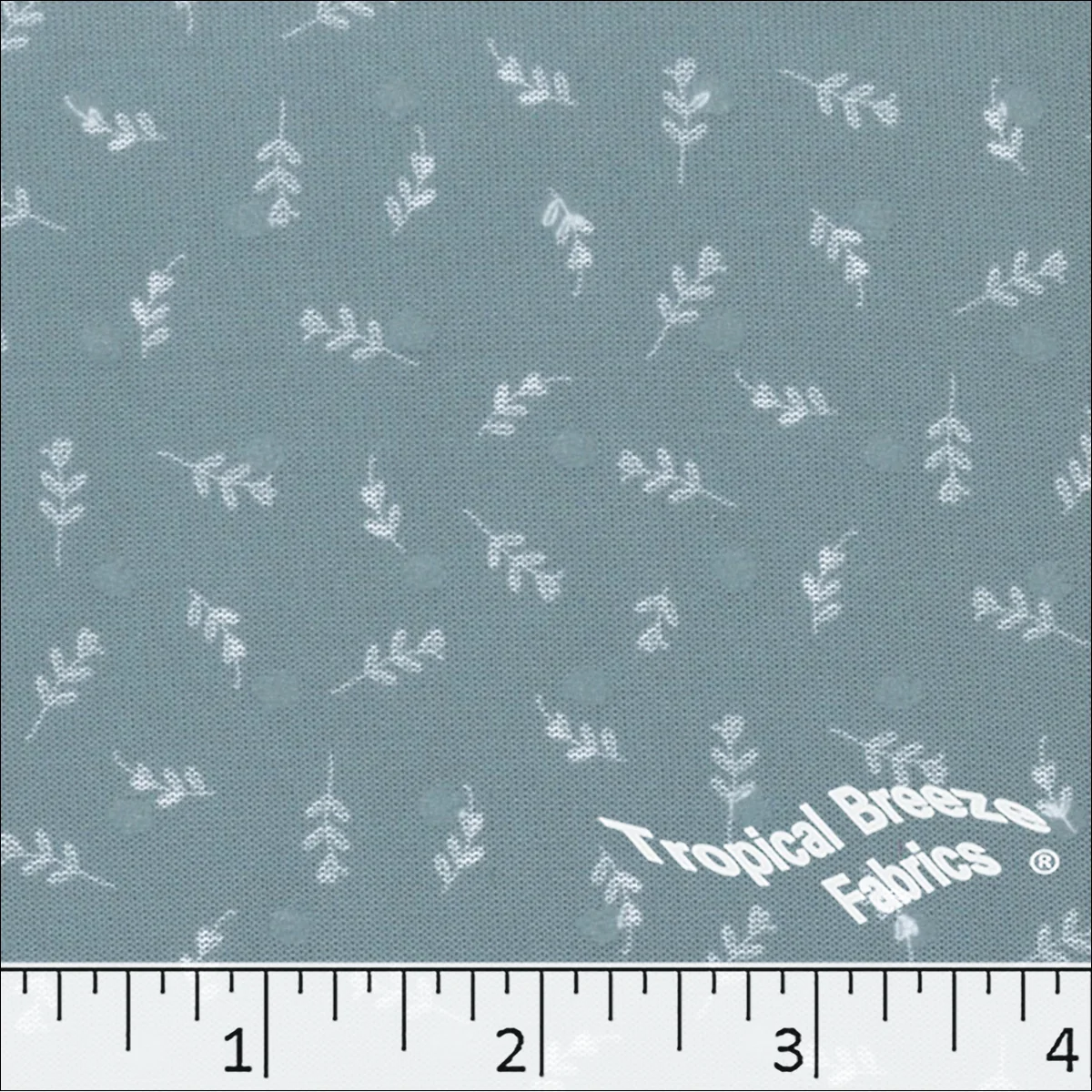 Swiss Dot Print Polyester Fabric 573615 - Image 4