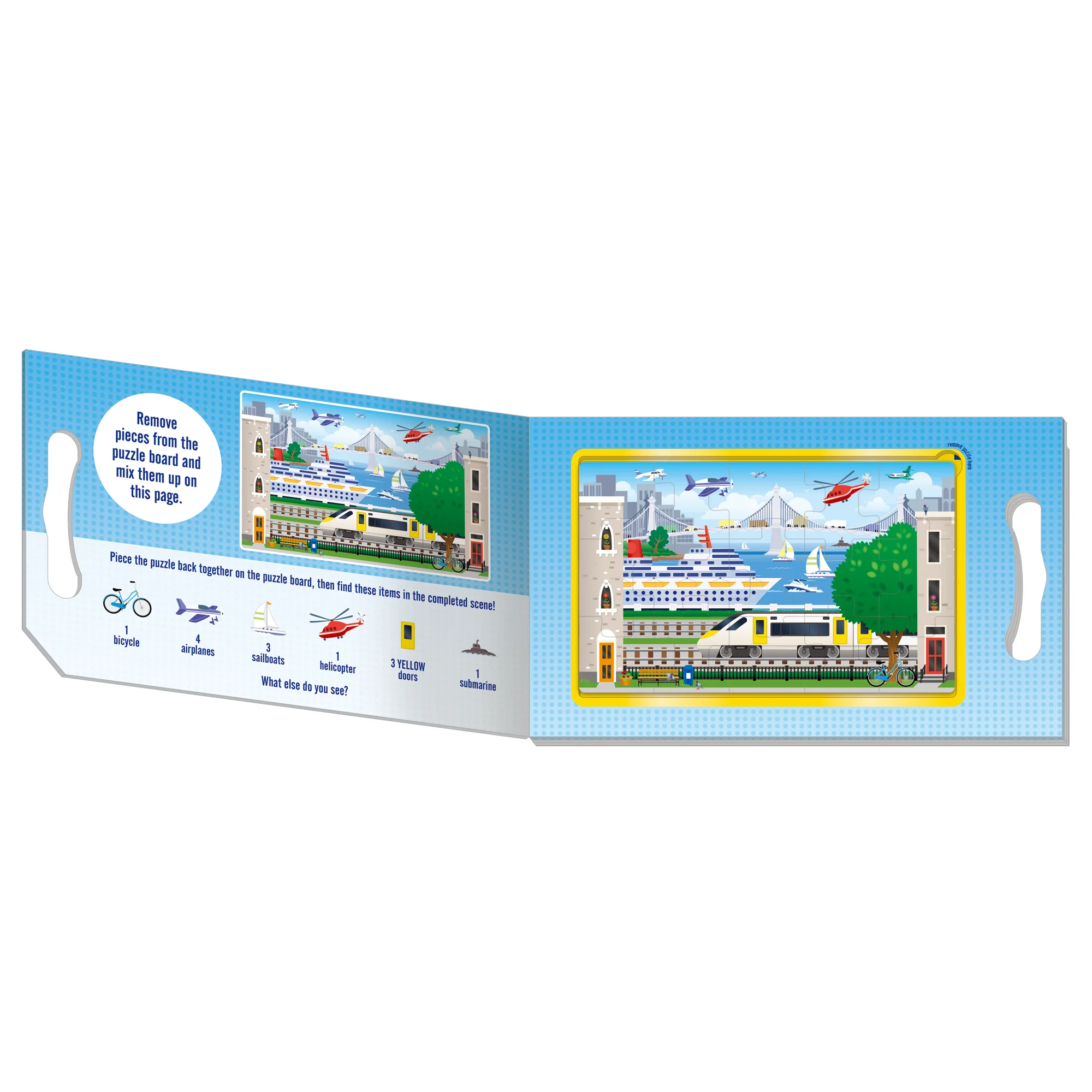 Take Along Magnetic Vehicles Puzzle 32830 - Image 3