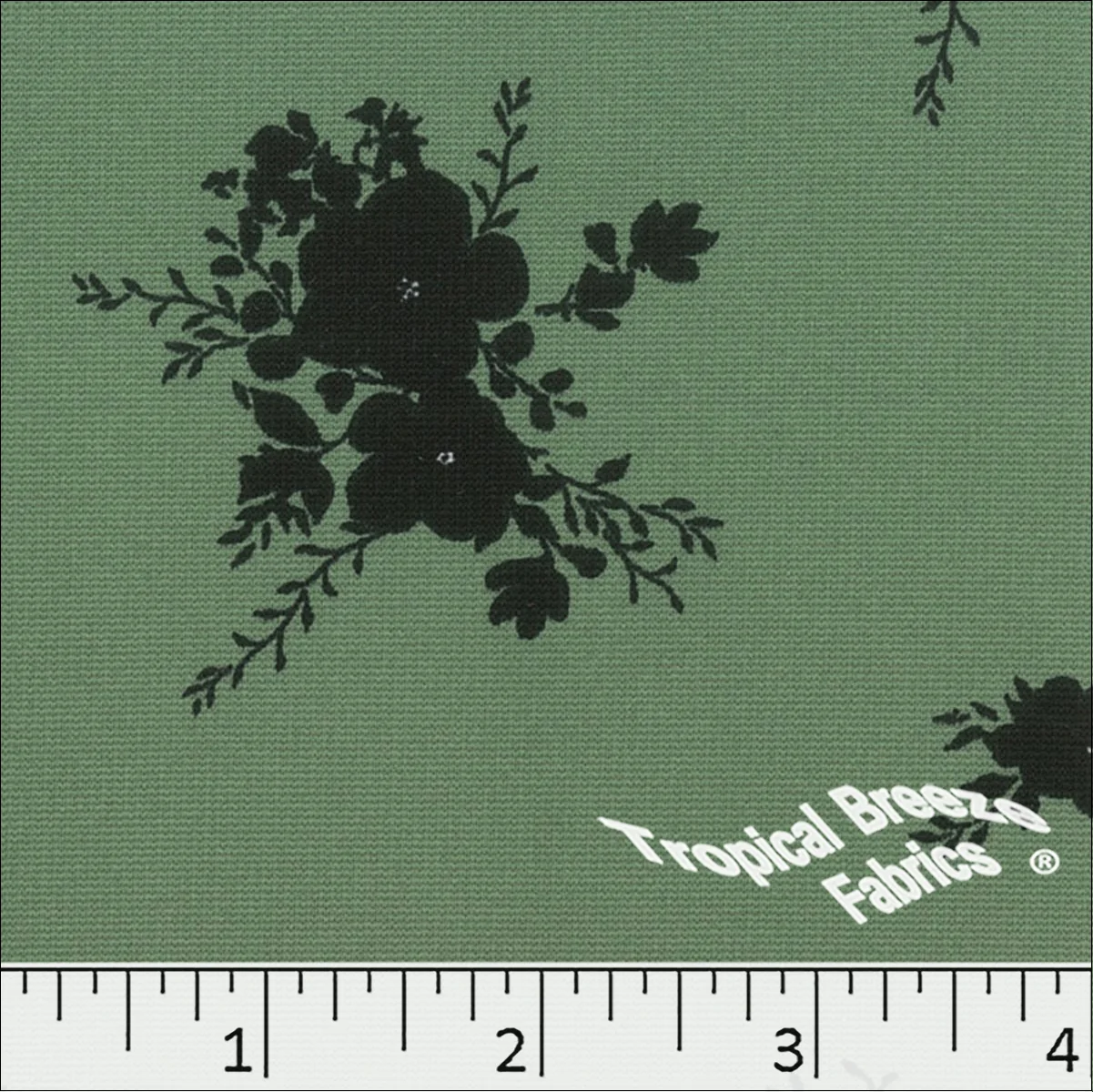 Tamara Knit Floral Print Fabric 578612 - Image 2