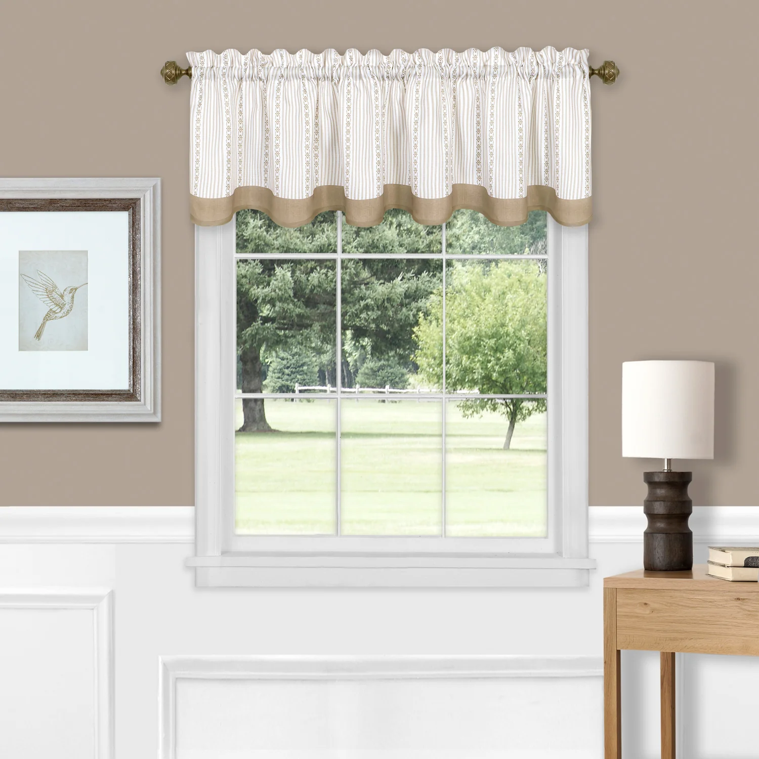 Taupe Westport Curtains 1717 - Image 3