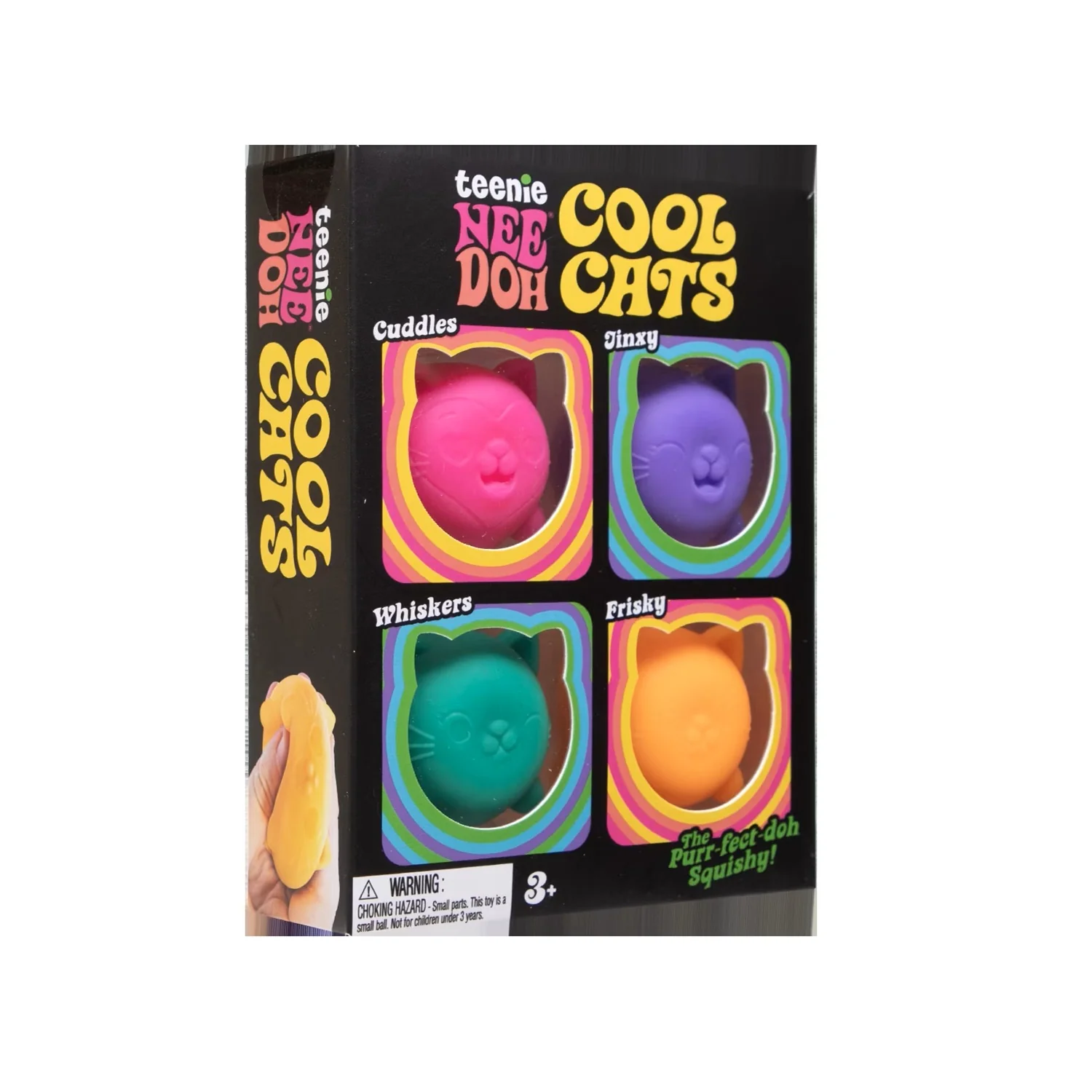 Teenie NeeDoh Cool Cats 4-pack MPCCTND