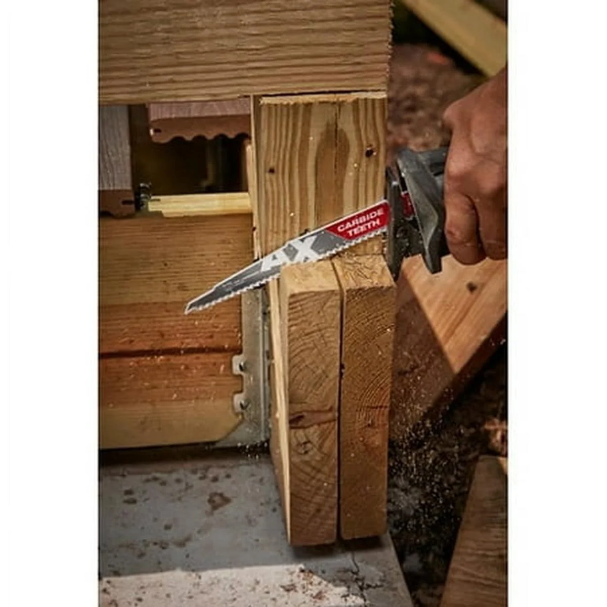 The Ax With Carbide Teeth Sawzall Blade 9 in. - Image 3