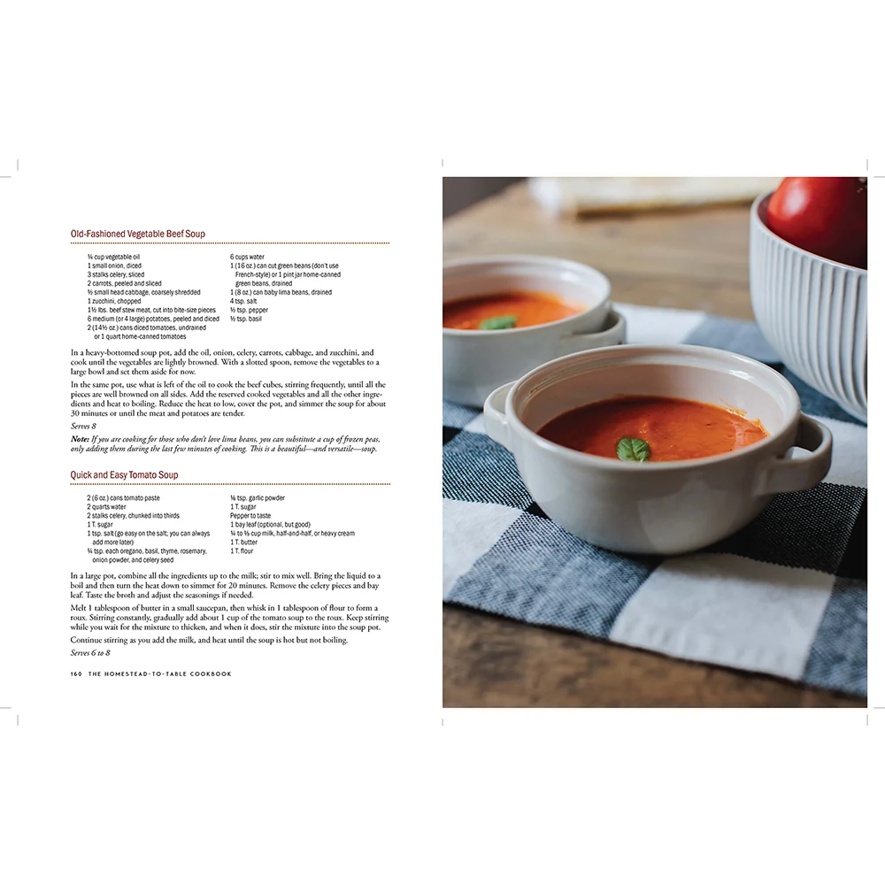 The Homestead to Table Cookbook 87363 - Image 3