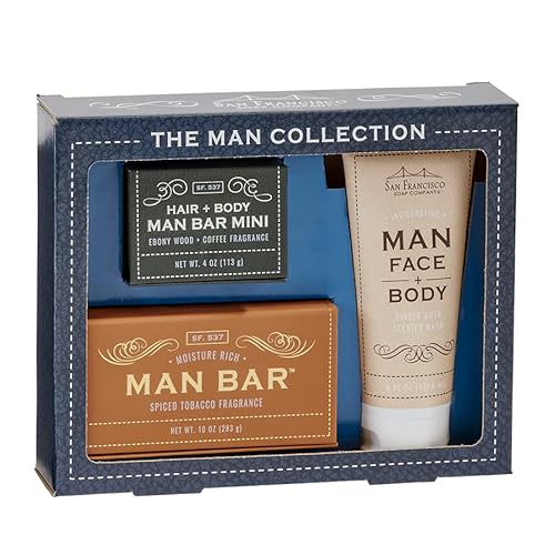 The Man Collection: Spiced Tobacco, Ebony Wood & Coffee, Ginger Musk MC01105