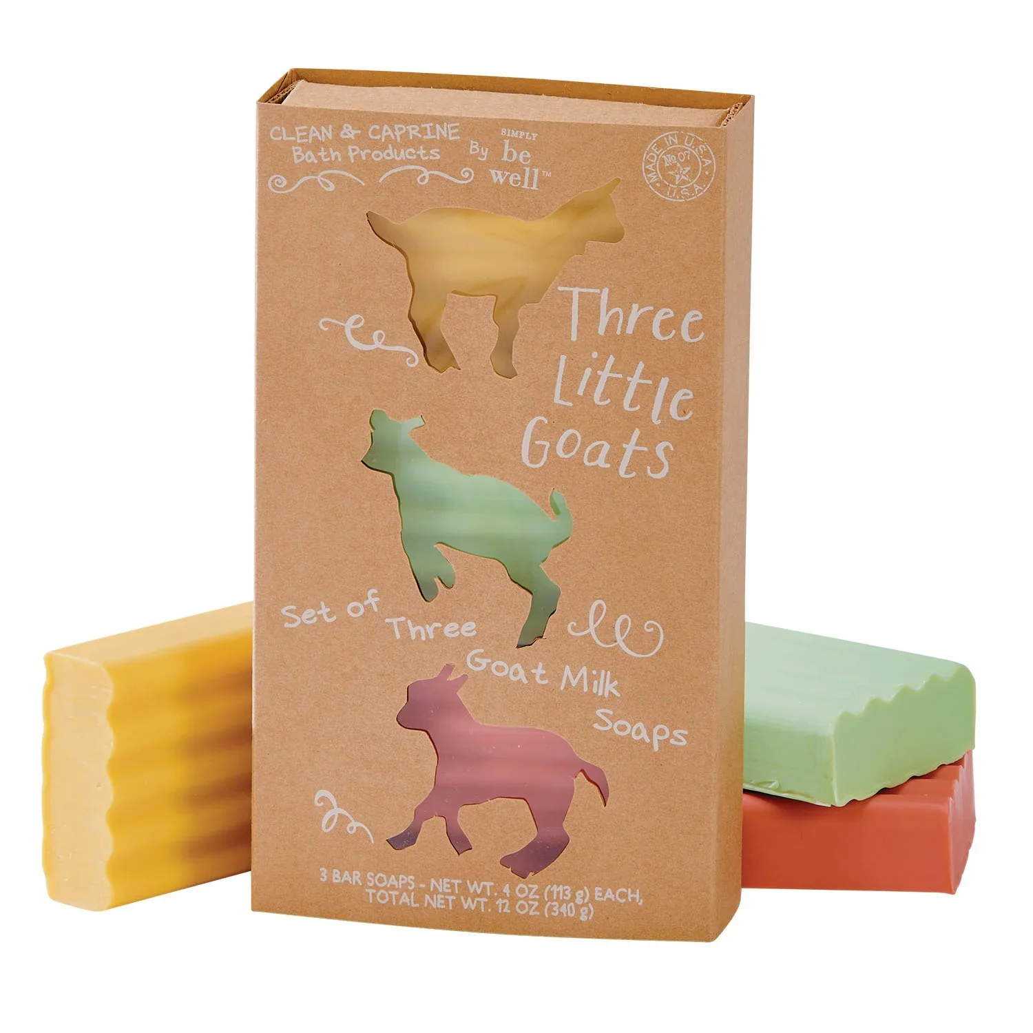 Three Little Goats Bar Soap Gift Set 2 LG05460