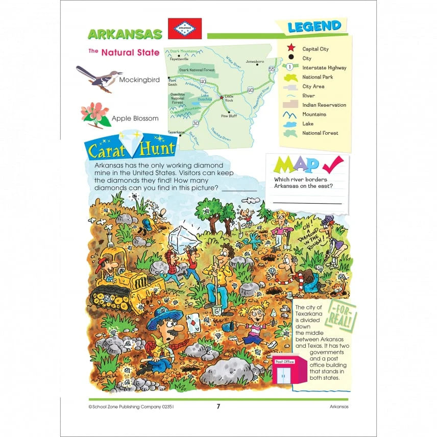 Travel the Great States Workbook 02351 - Image 5