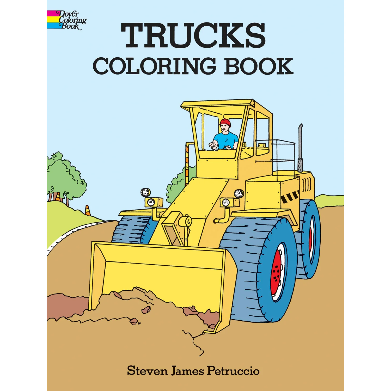 Trucks Coloring Book 0486284476