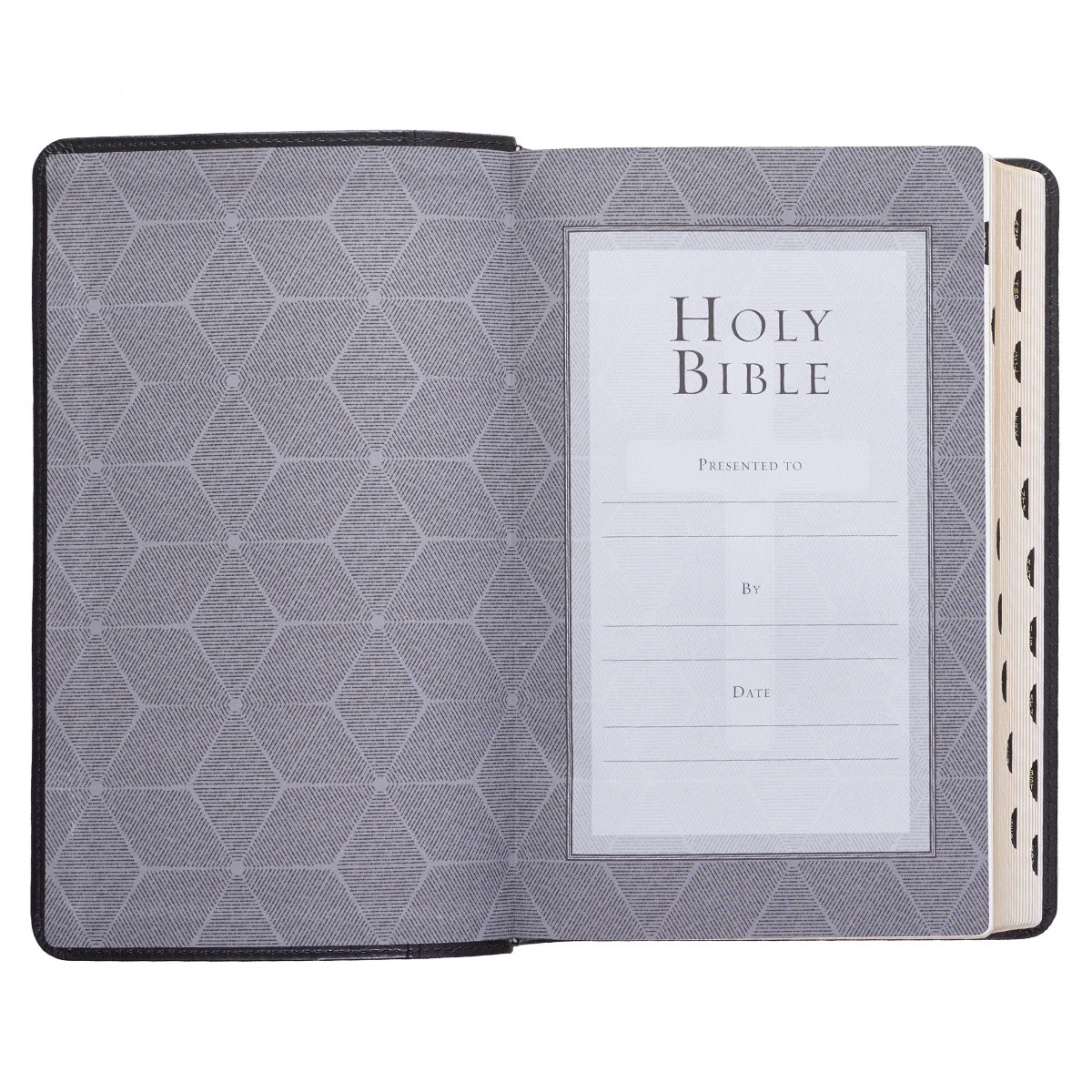 Two-Tone Giant Print KJV Bible with Thumb Index KJV074 - Image 4