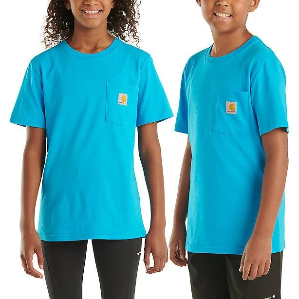 Unisex Children's Short-Sleeve Pocket T-Shirt CA651 - Image 4