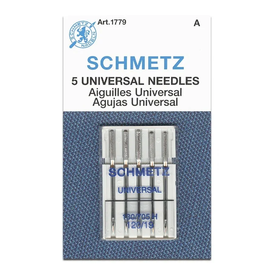 Universal Needles for Sewing Machines 1779 pack of 5