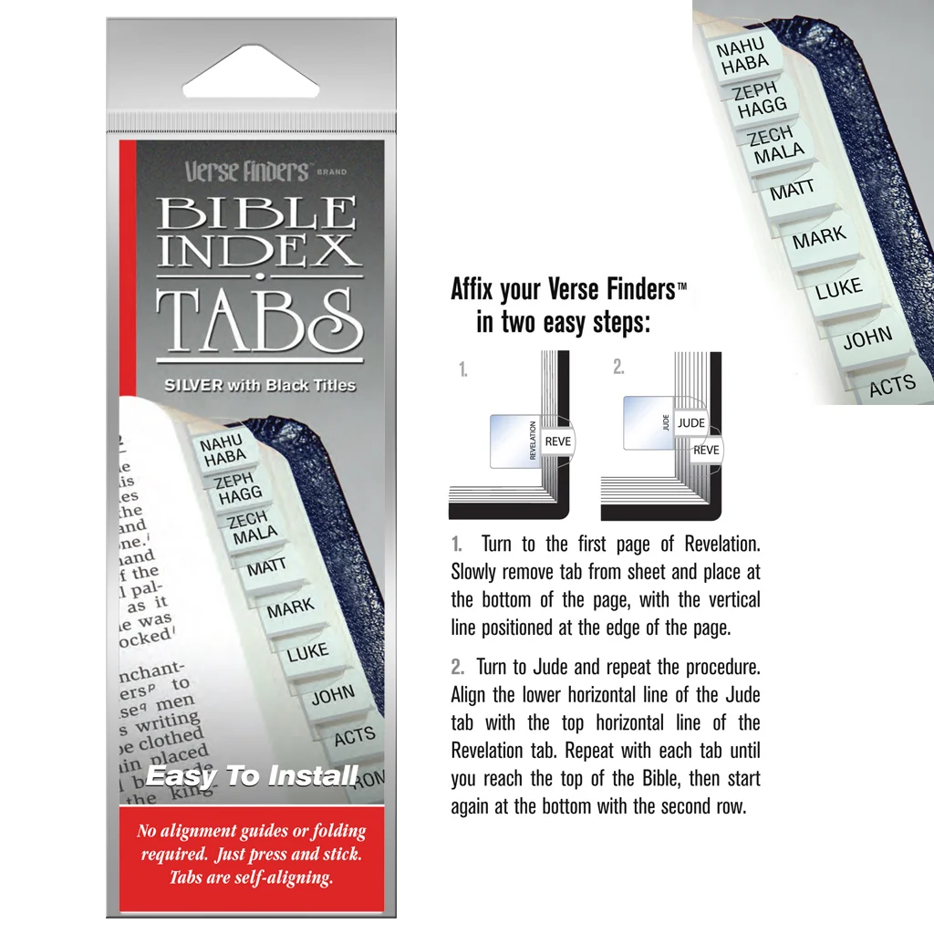 Verse Finders Bible Index Tabs 75337 - Image 2