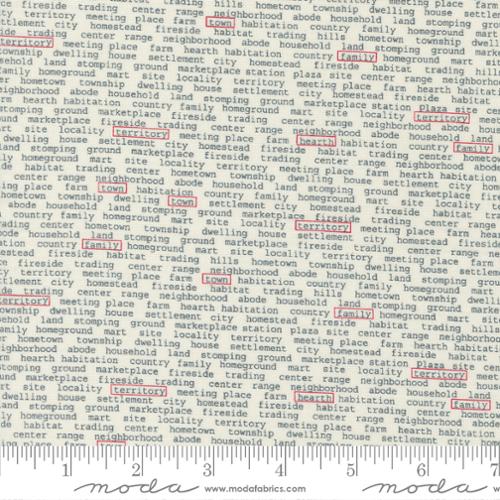 Vintage Collection Town News Cotton Fabric 55654