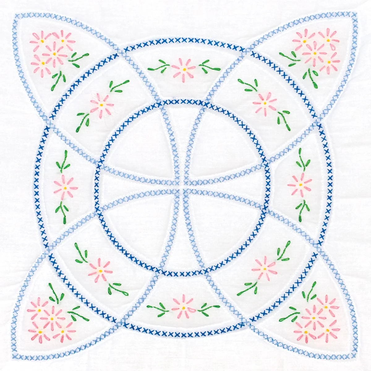 Vintage Design 18-Inch Quilt Blocks 732-736