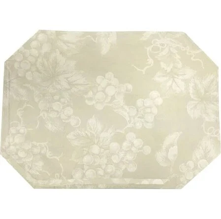 Vinyl Grapevine Tablecloths and Placemats - Image 2