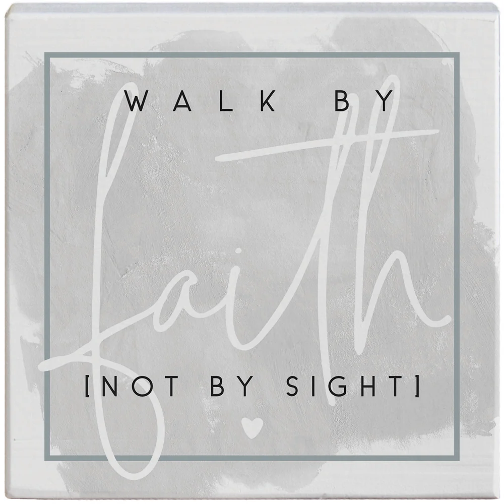 Walk By Faith Small Talk Square STS1637