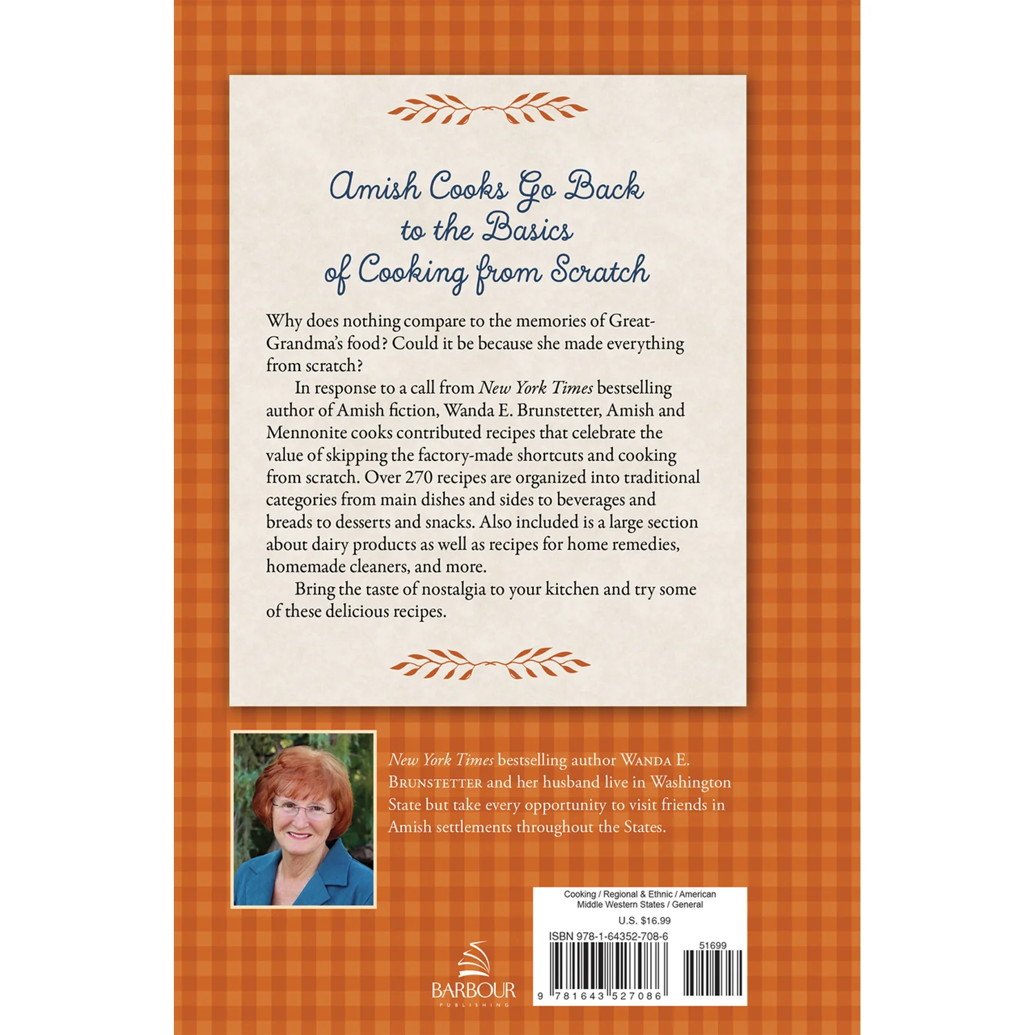 Wanda E. Brunstetter's Amish Friends From Scratch Cookbook 9781643527086 - Image 2