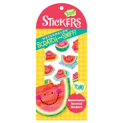 Watermelon Scratch & Sniff Stickers STK96
