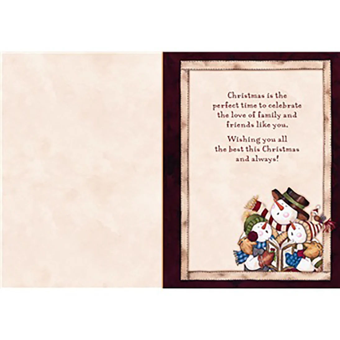 We Wish You A Merry Christmas Boxed Cards HBX40106 - Image 2