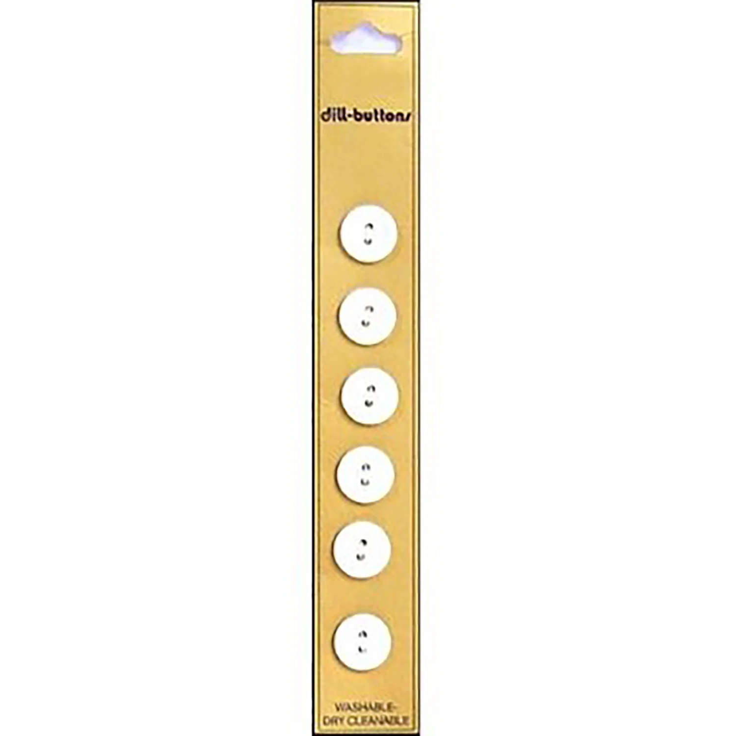 White Swirl Buttons with Raised Edge - Image 2