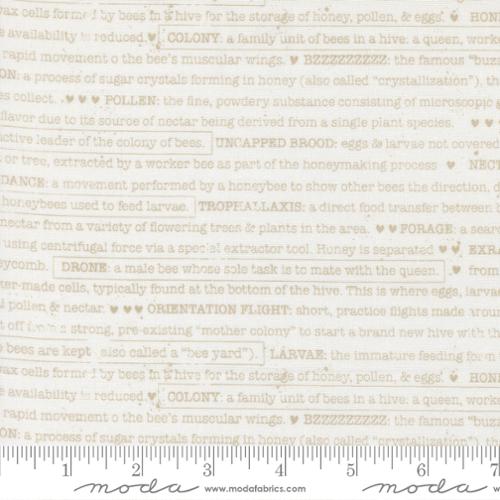 Wild Honey Collection Buzz Words Cotton Fabric 5254 - Image 5