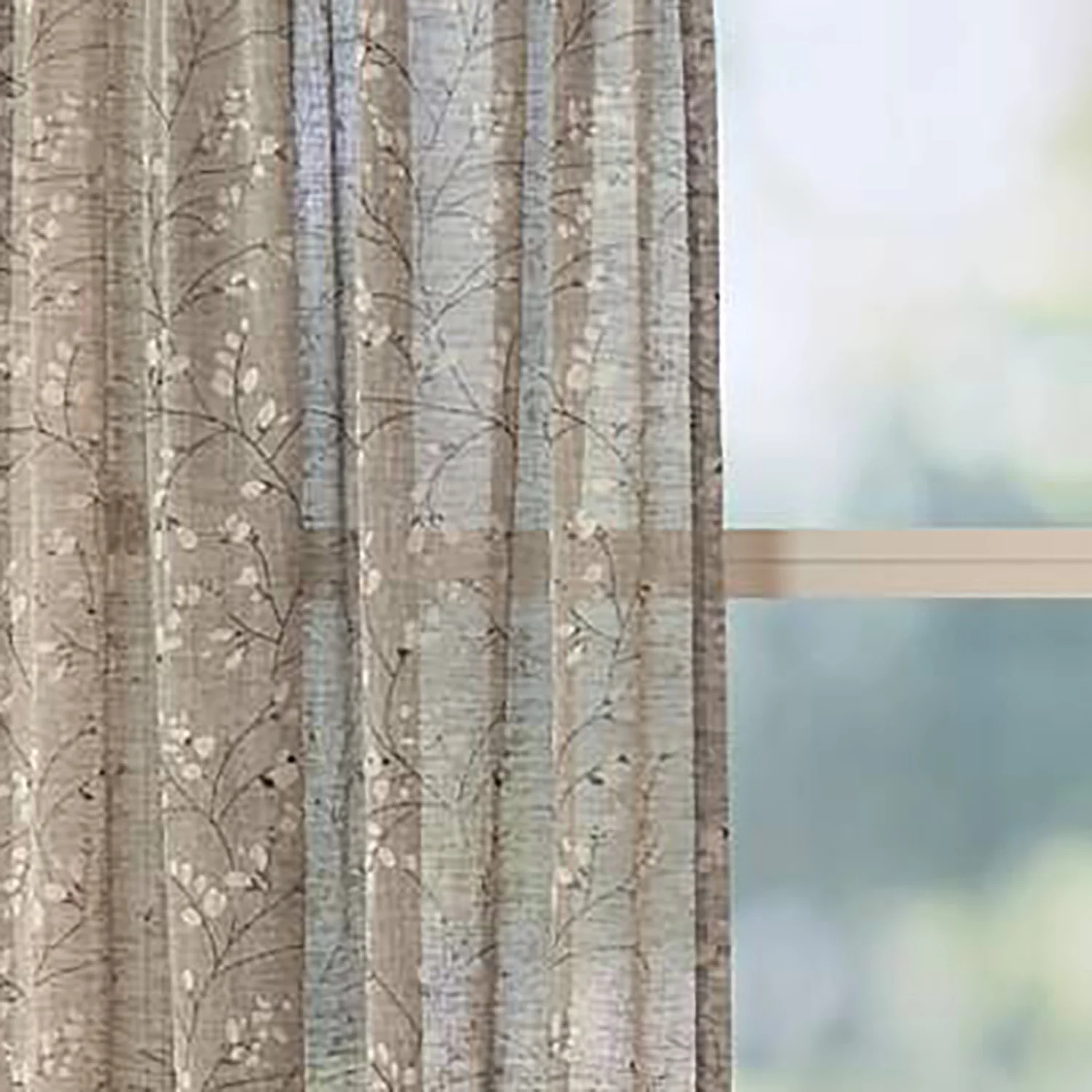 Willow Linen Textured Curtains 31 - Image 2