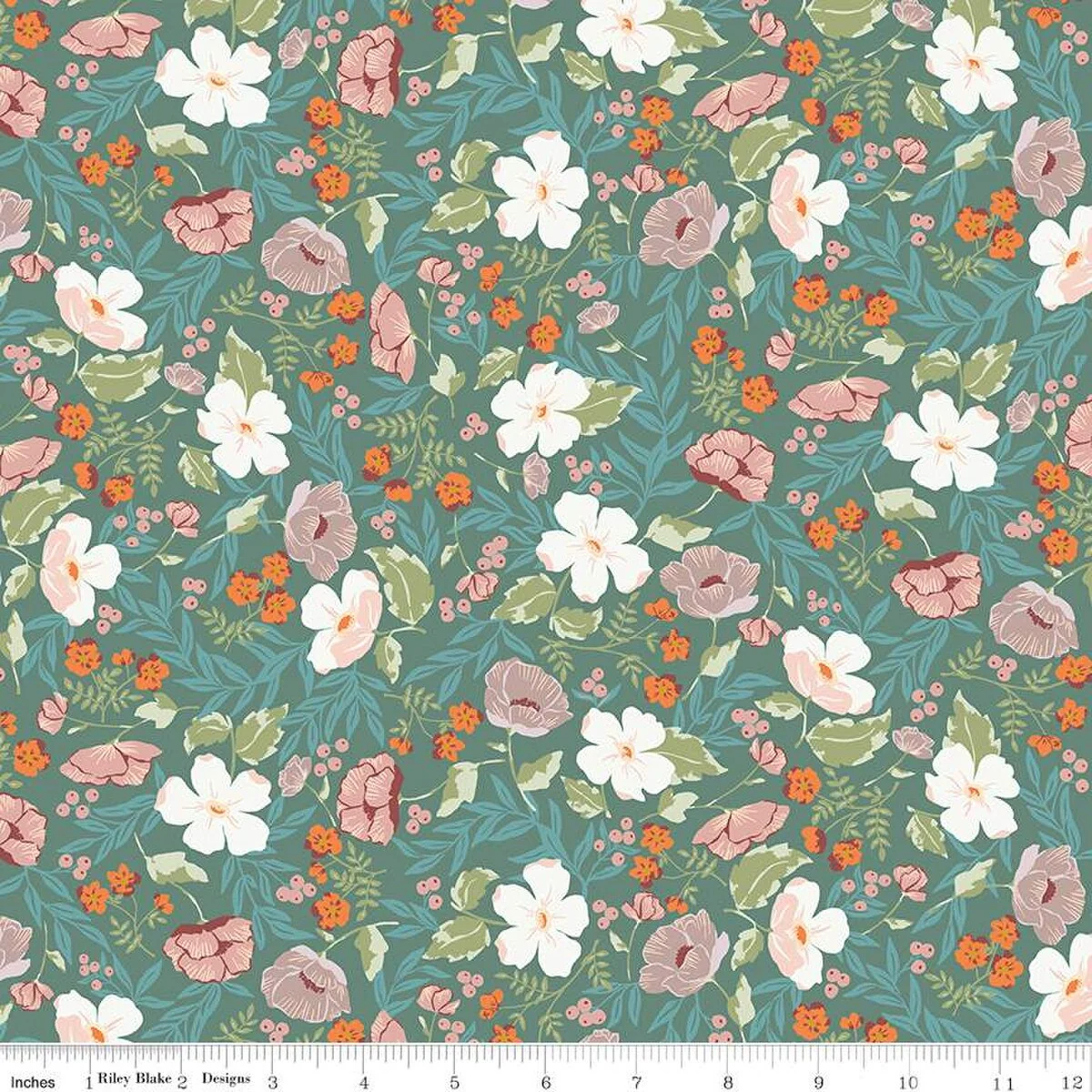 Winged Medley Collection Boho Blooms Cotton Fabric C15912