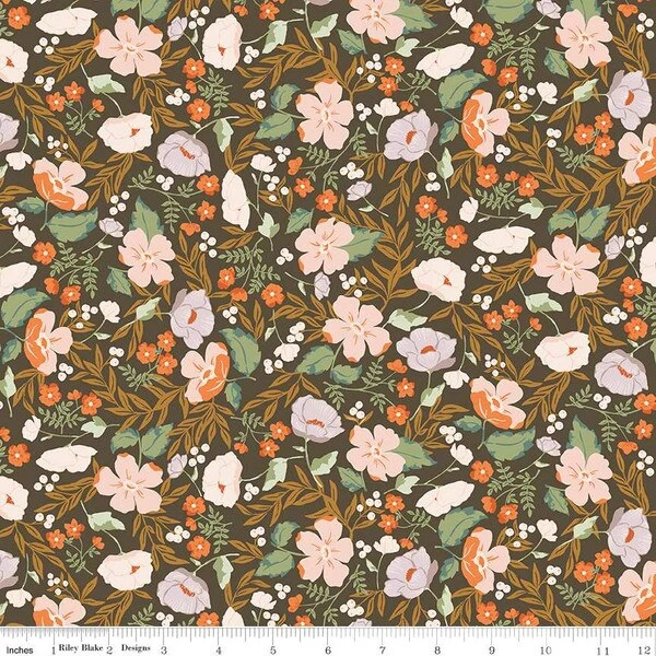 Winged Medley Collection Boho Blooms Cotton Fabric C15912 - Image 2