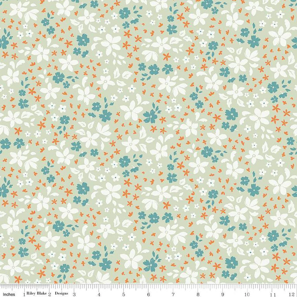 Winged Medley Collection Petals Cotton Fabric C15913 - Image 3