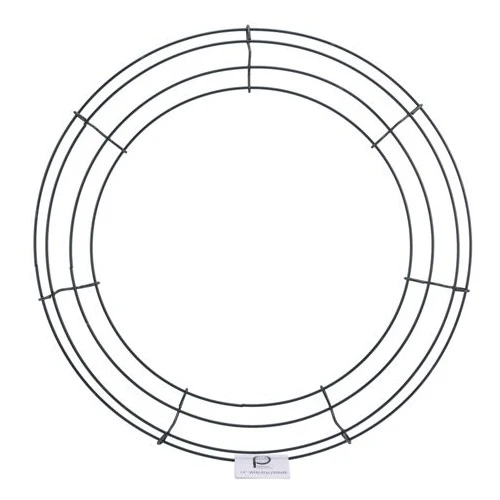 Wire Wreath Frame for Flowers 36006 - Image 2